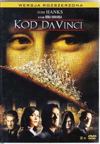 Kod Da Vinci - Wersja Rozszerzona - 2 x DVD - Stan BDB