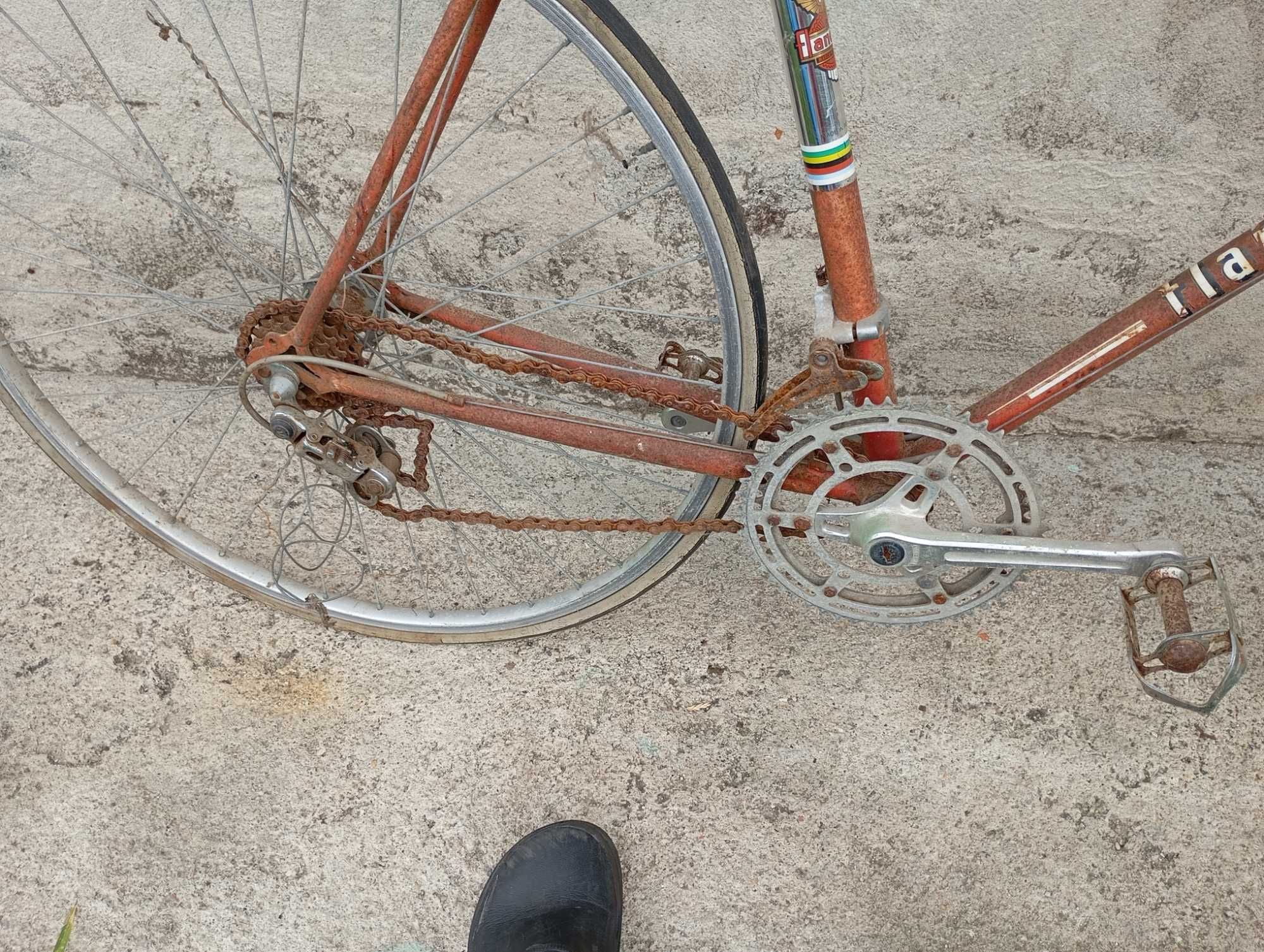 Bicicleta usada.