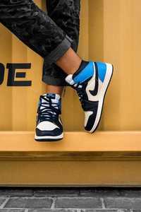 Nike Air Jordan Retro High Patent Blue Toe. Кросівки що підійдуть всім