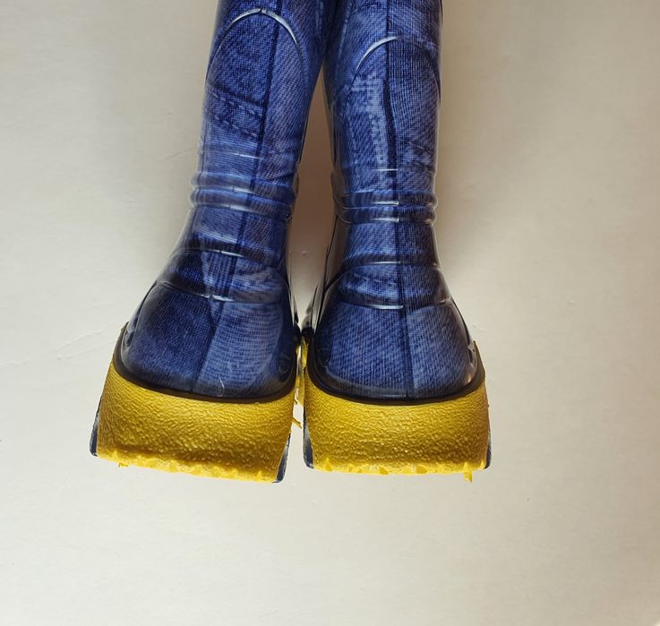 Niebiesko-żółte kalosze Demar unisex rozm 28-29