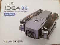Dron le-idea IDEA36 z kamerą 4K HD, GPS, 5G, 36 minut na 2 bateriach