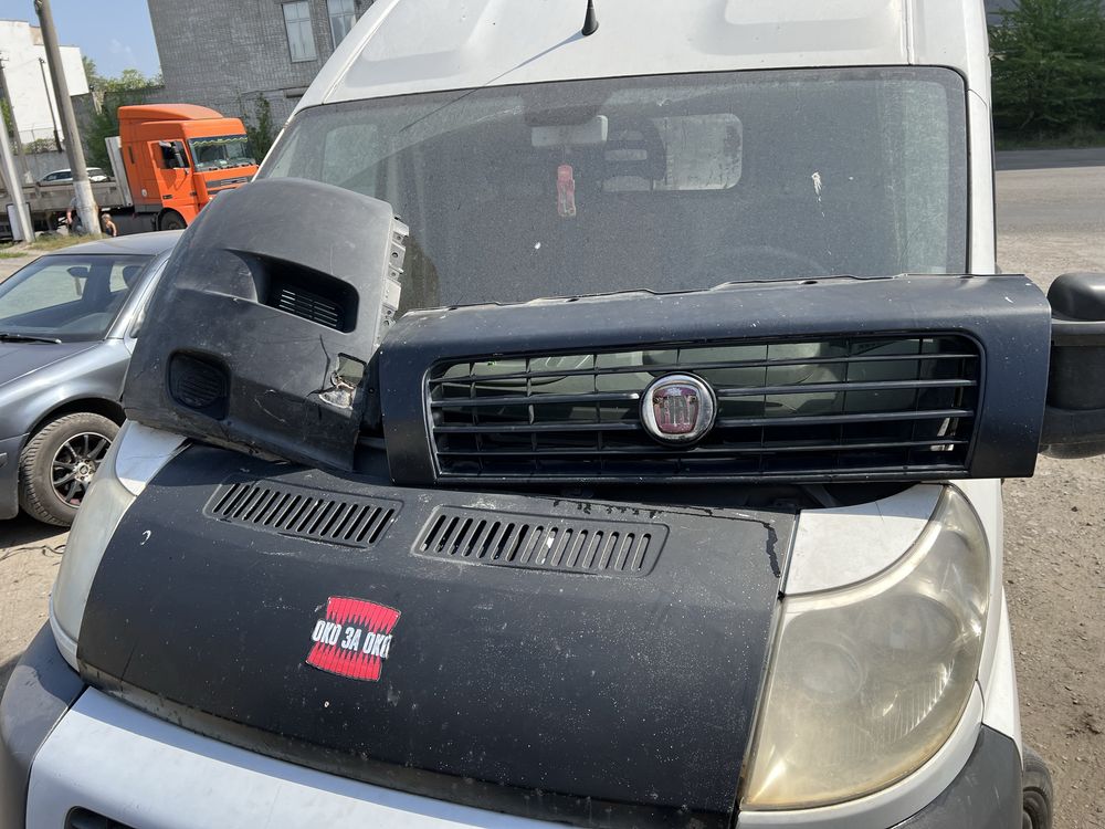 Капот, бампер, решітка Fiat Dukato 250(0,6-14)р