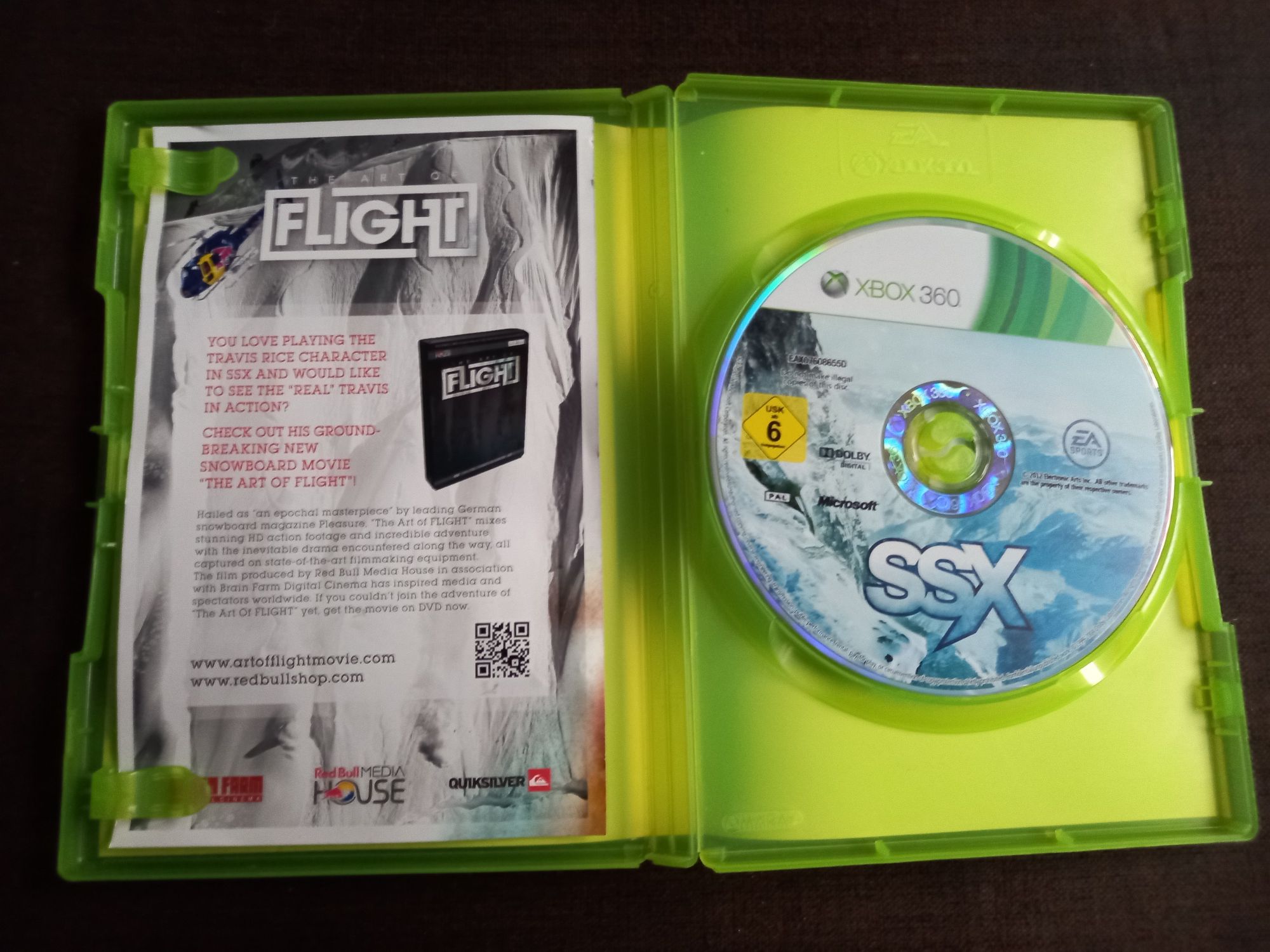 Gra SSX na konsolę xbox 360 Snowboard