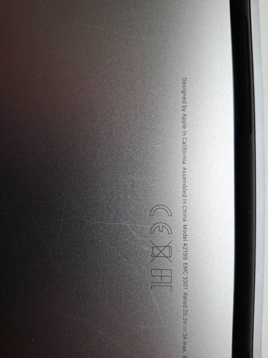 Macbook pro a2159 avariado