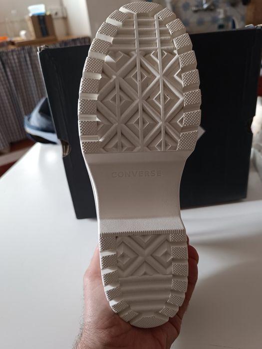 Chuck Taylor All Star - Botas Plataforma em Cabedal