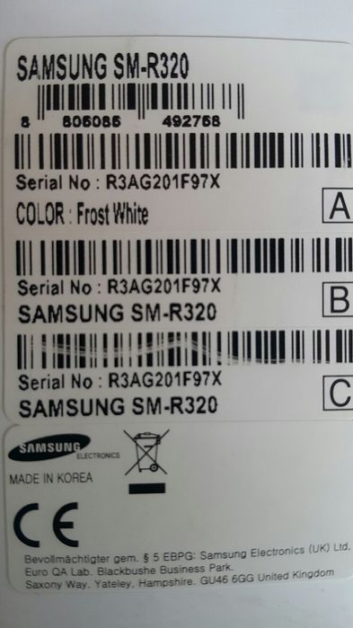 Samsung Gear VR SM-R320 Note 4