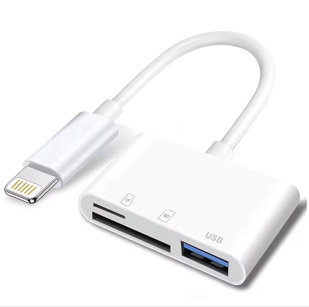 Перехідник Lightning Apple iPad SD Card Camera Reader