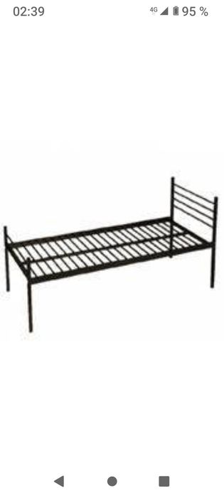 Кровать железная односпальная