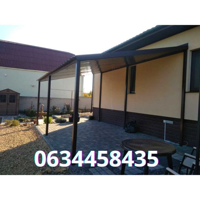 Автонавесы, Навесы для частного дома из поликарбоната