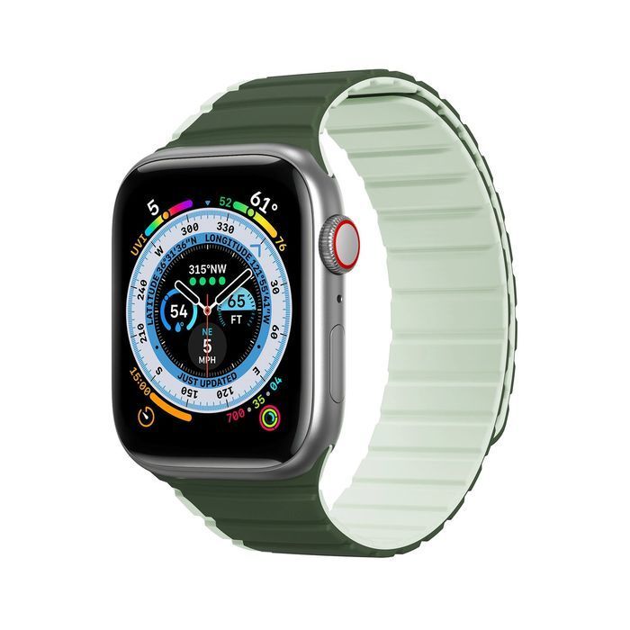 Magnetyczny pasek Apple Watch (49, 45, 44, 42 mm) Dux Ducis - zielony