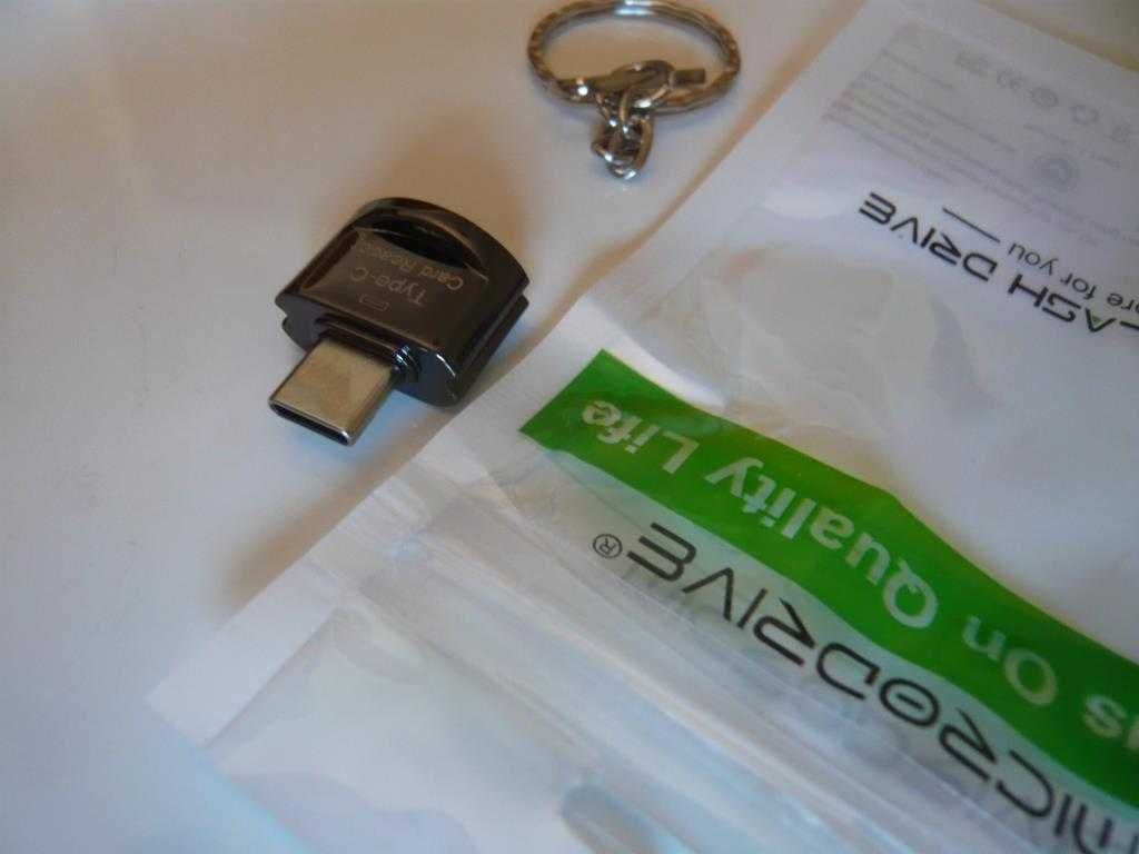 Leitor cartão MicroSD Type C