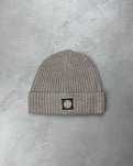 Шапка Stone Island N10B5 Wool-Knit Beanie Hat Mud SI0112