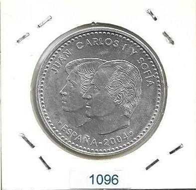 Espanha - - 12 Euros - 2004 - - Casamento de Felipe - - Moeda de Prata