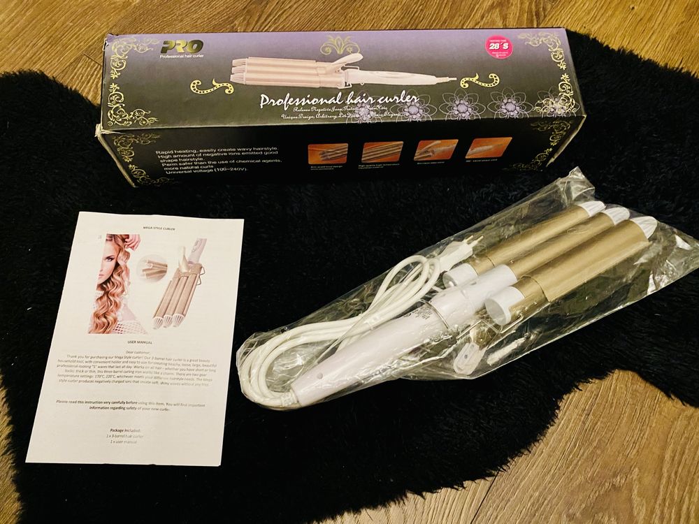 Lokówka do wlosów Professional hair curler PRO| NIE BYŁA UŻYWANA