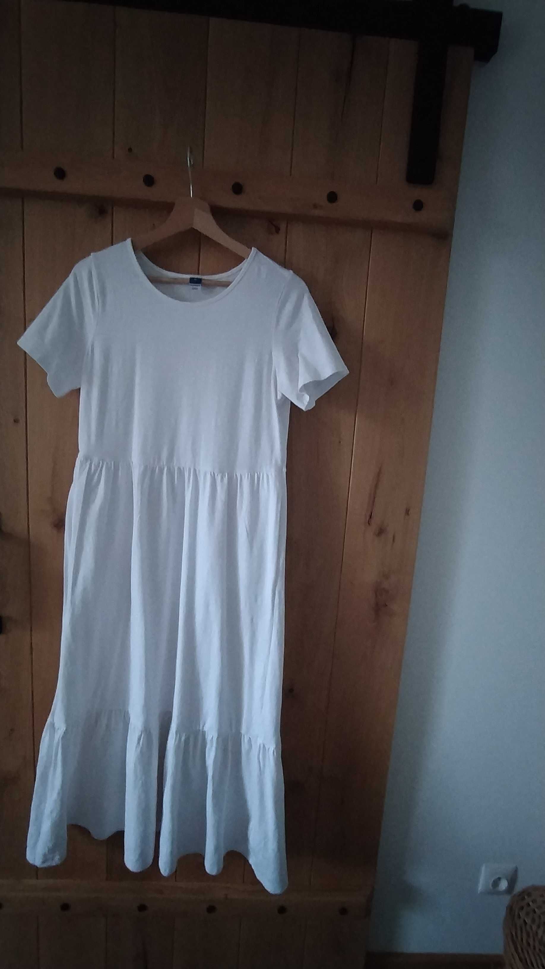 Sukienka biała M, bawełna old navy! Nowa bez metki!