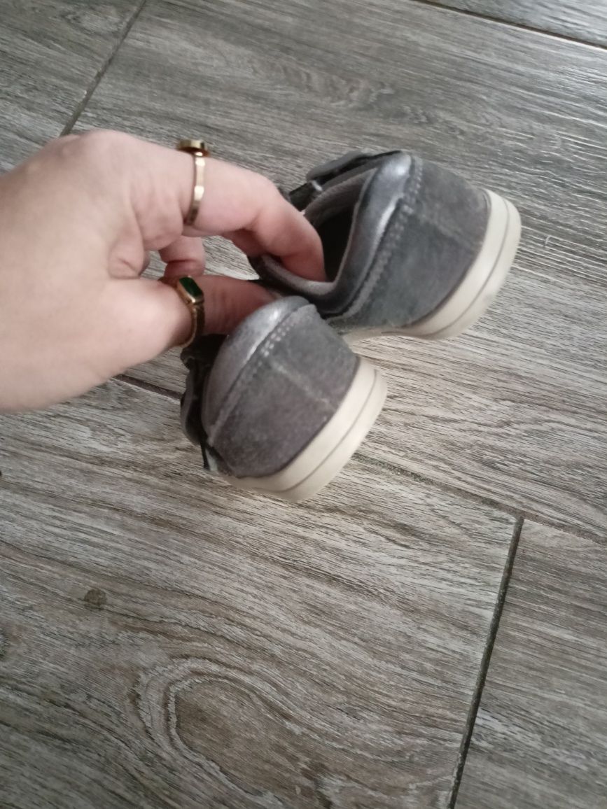 Clarks buciki dla dziewczynki R20 skórzane