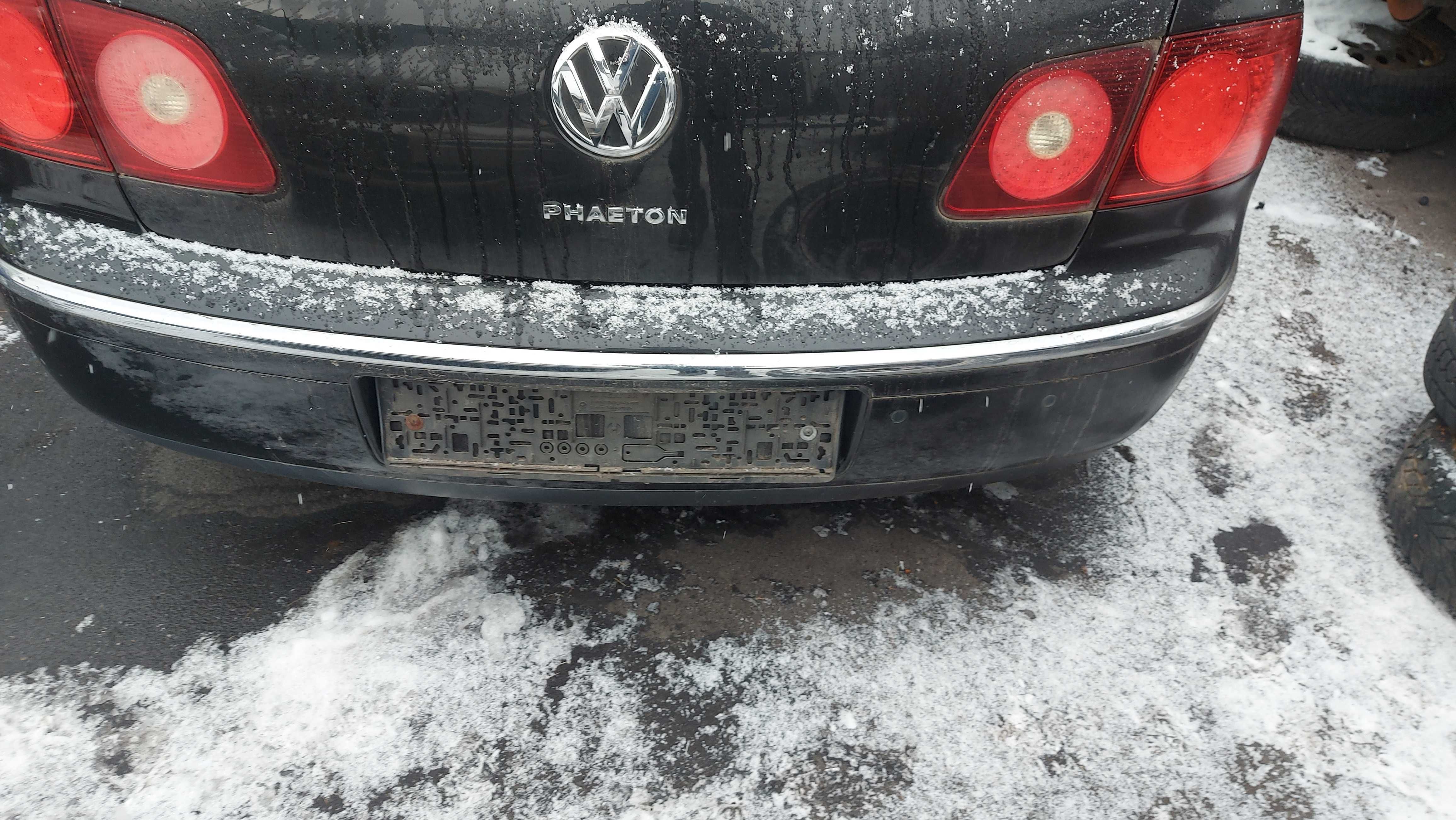 VW PHAETON Lift 2008' LR9V zderzak tylny sedan PDC dostawa
