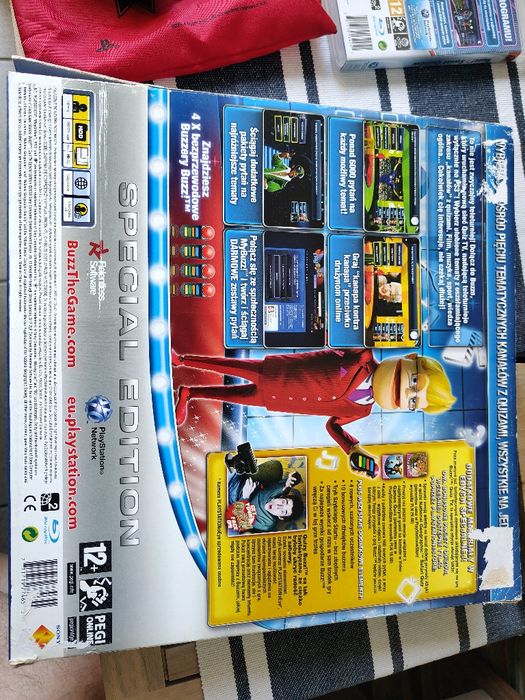 Gra Buzz PS3 Świat Quizów / Polskie Łamigłówki / Quiz TV na buzzery