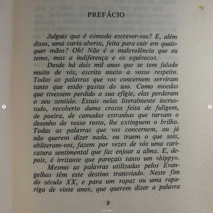 Carta aberta a Jesus Cristo Autor: Bruckberger