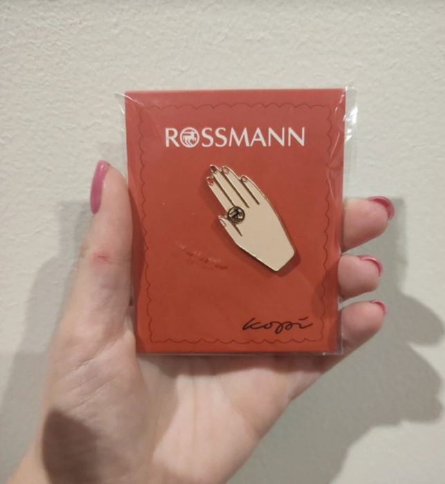 PIN dłoń Rossmann