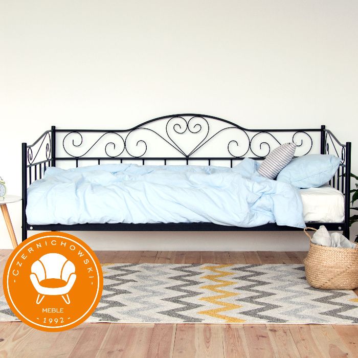 Łóżko Metalowe Kute 90x200 - WYSYŁKA W 24 H