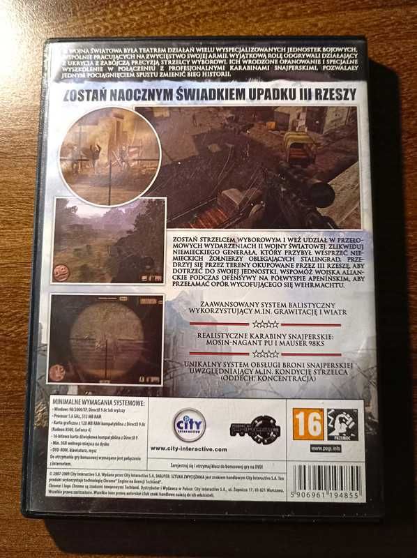 Gra PC Snajper Sztuka Zwyciężania DVD ROM