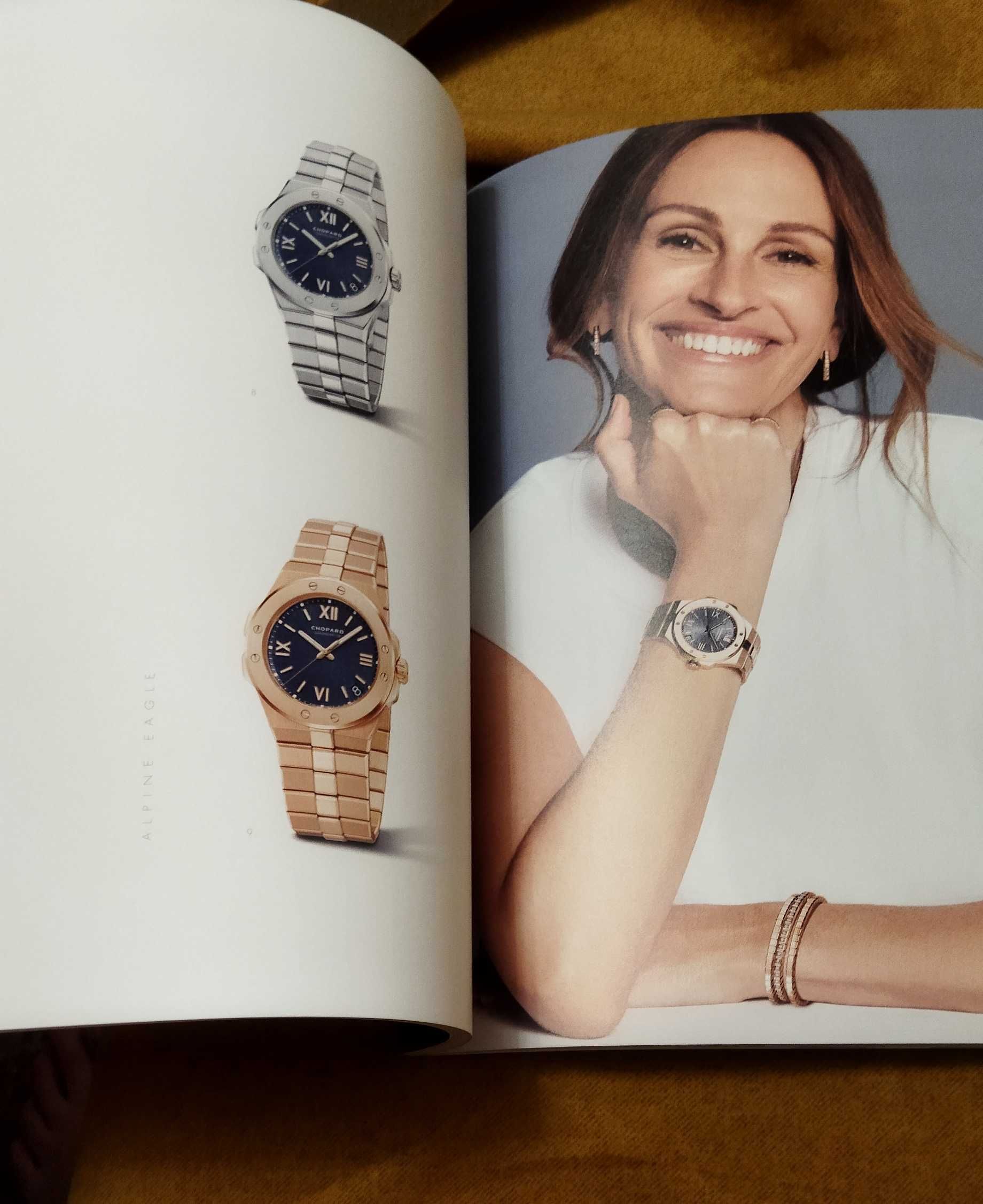 KOLEKCJONERSKI katalog luksusowej marki zegarek CHOPARD