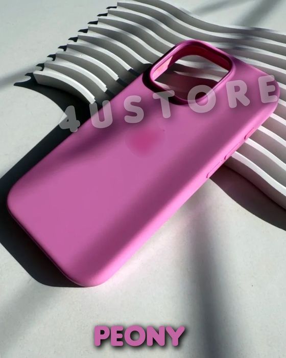 Чехол 1:1 Silicone Case Magsafe на iPhone 16 Pro Max Чохол силиконовий