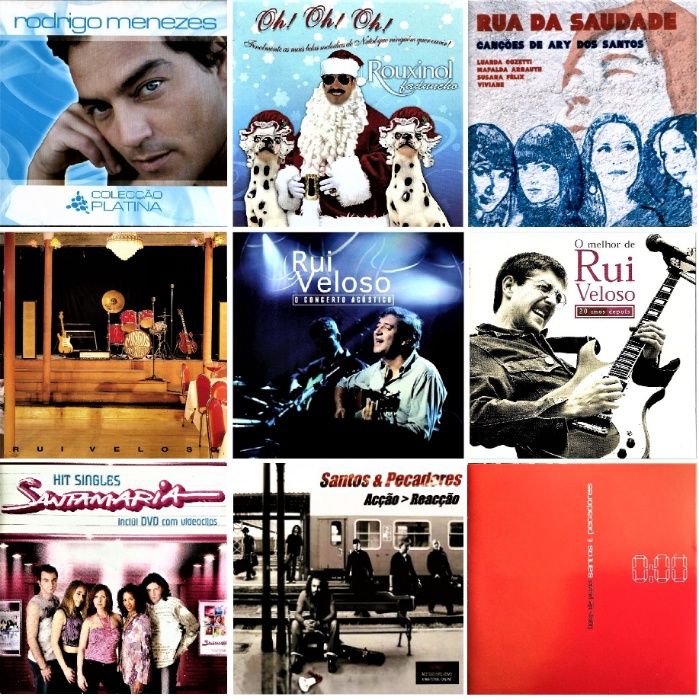 36 CDS - Música Portuguesa - Raros - Muito Bom Estado