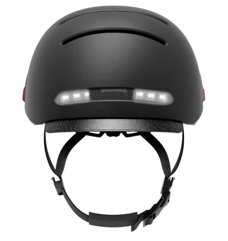 Livall BH51M Neo Kask Rowerowy Czarny LED, z głośnikami JBL, rozmiar M