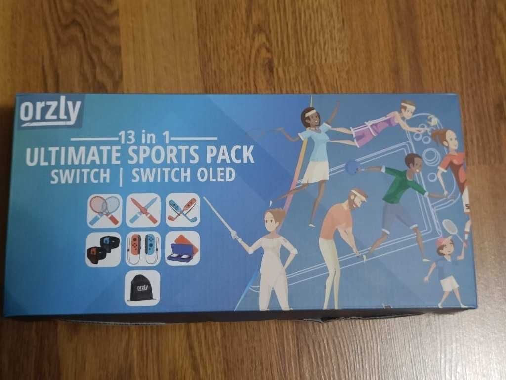 Nintendo Switch /OLED - akcesoria 13 w 1 Joy-Con miecz Zelda hokejj