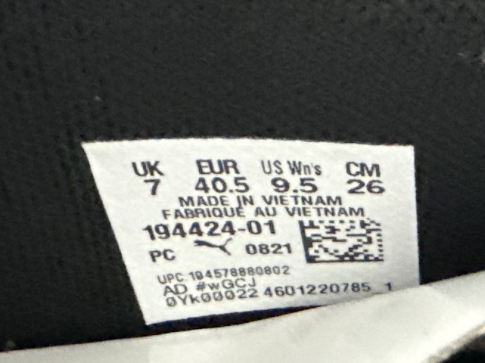 Оригинальные кроссовки Puma Fuse Vn’s 40,5-26 см