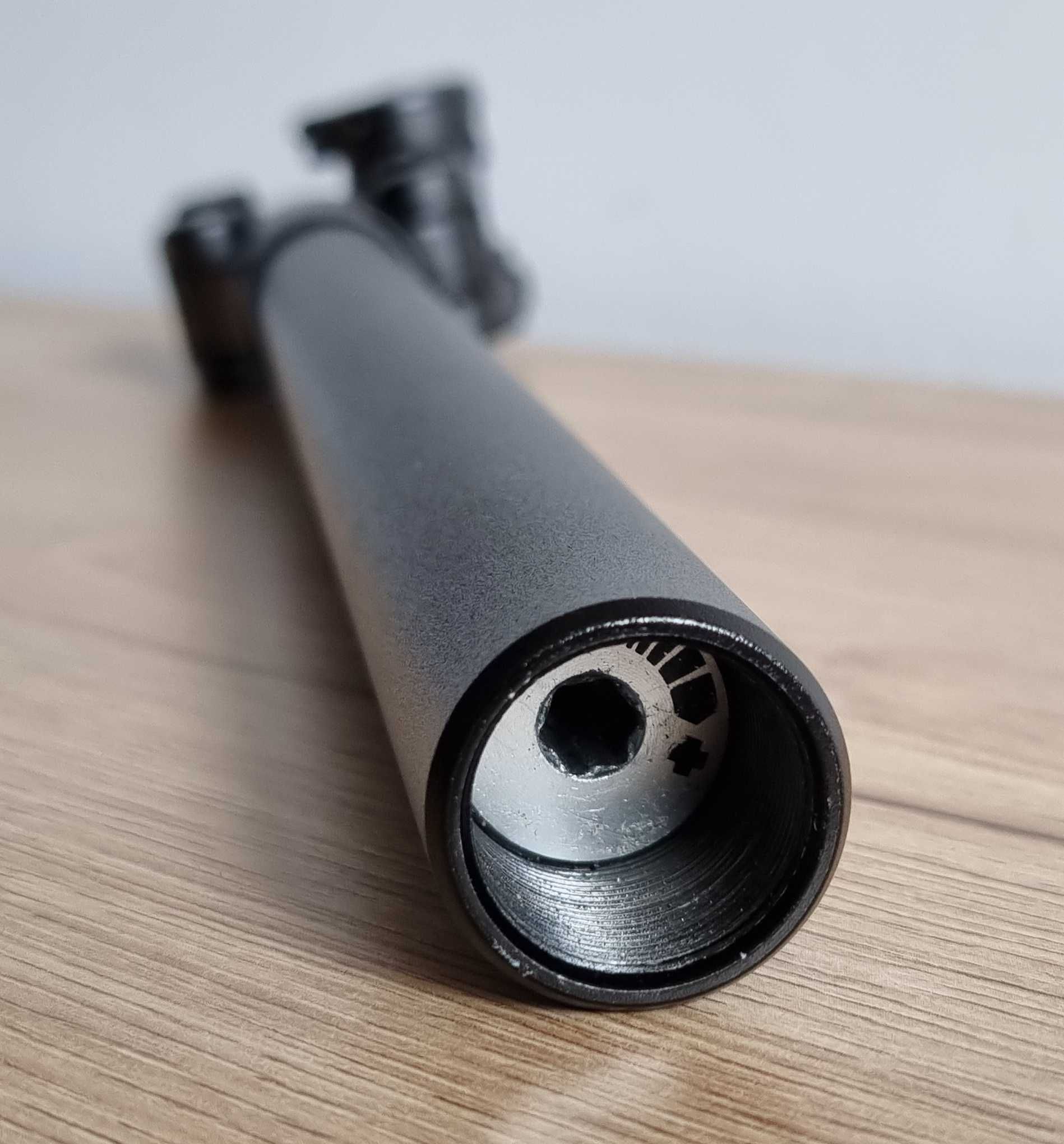Sztyca amortyzowana SR Suntour NCX SP12 27,2 x 400 mm + ADAPTER 30,9