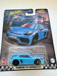 Porsche 718 Cayman GT4 boulevard hot wheels