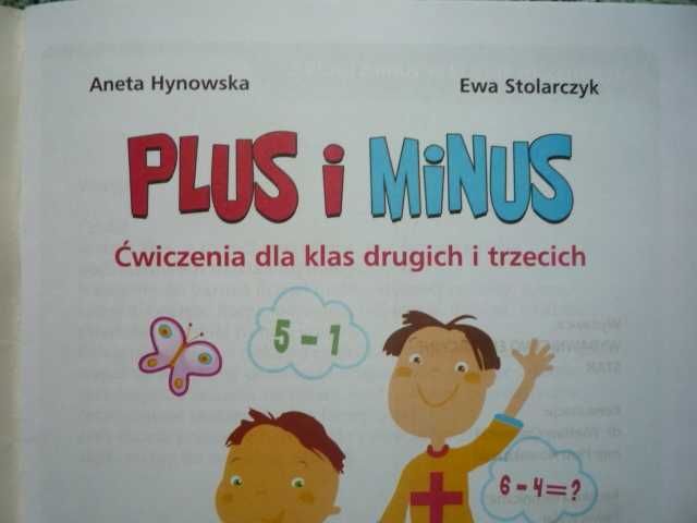 NOWA Plus i minus w krainie matematyki. Klasa 2 i 3