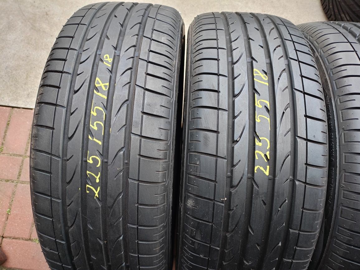 Opony letnie 225/55r18 Bridgestone 7mm 810