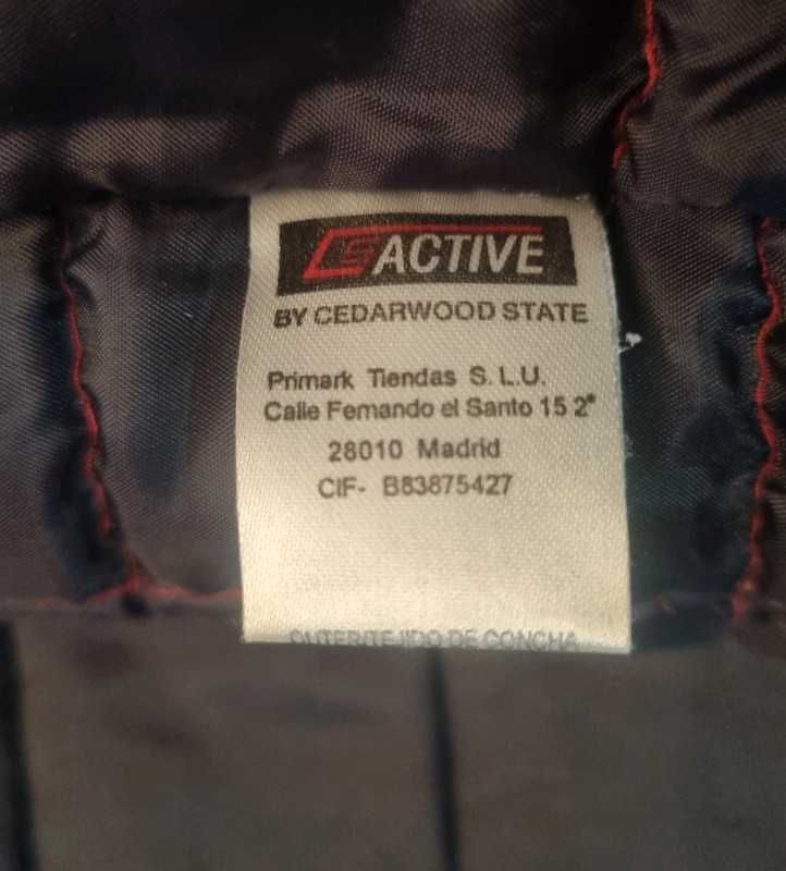 Kurtka męska r. M L XL granatowa górska przeciwdeszczowa