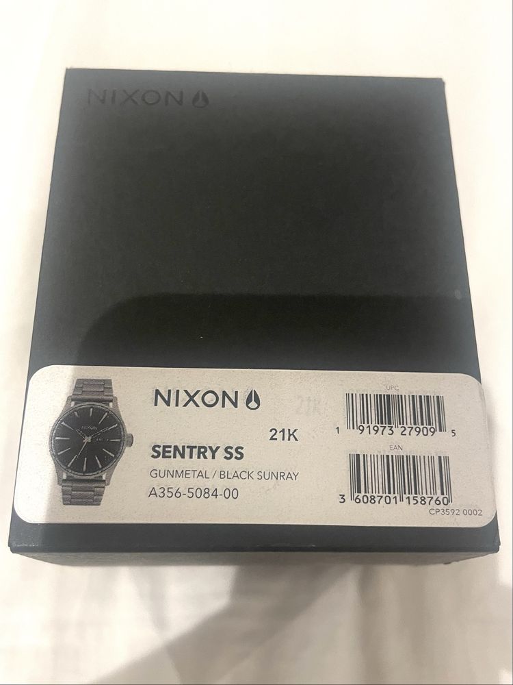 Relógio Nixon Sentry SS Preto