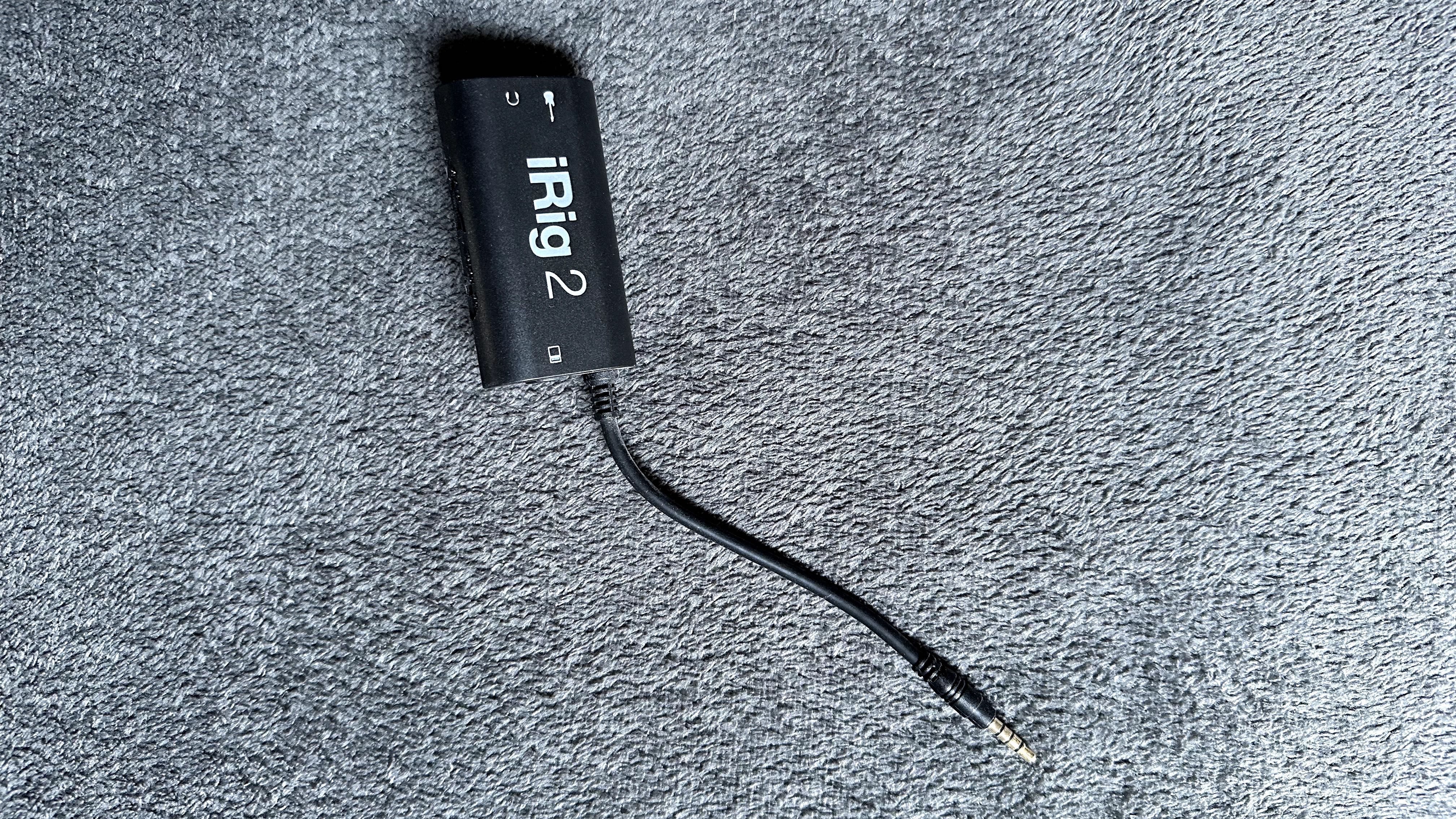 Squier Sonic Mustang + iRig 2 + Kabel Jack