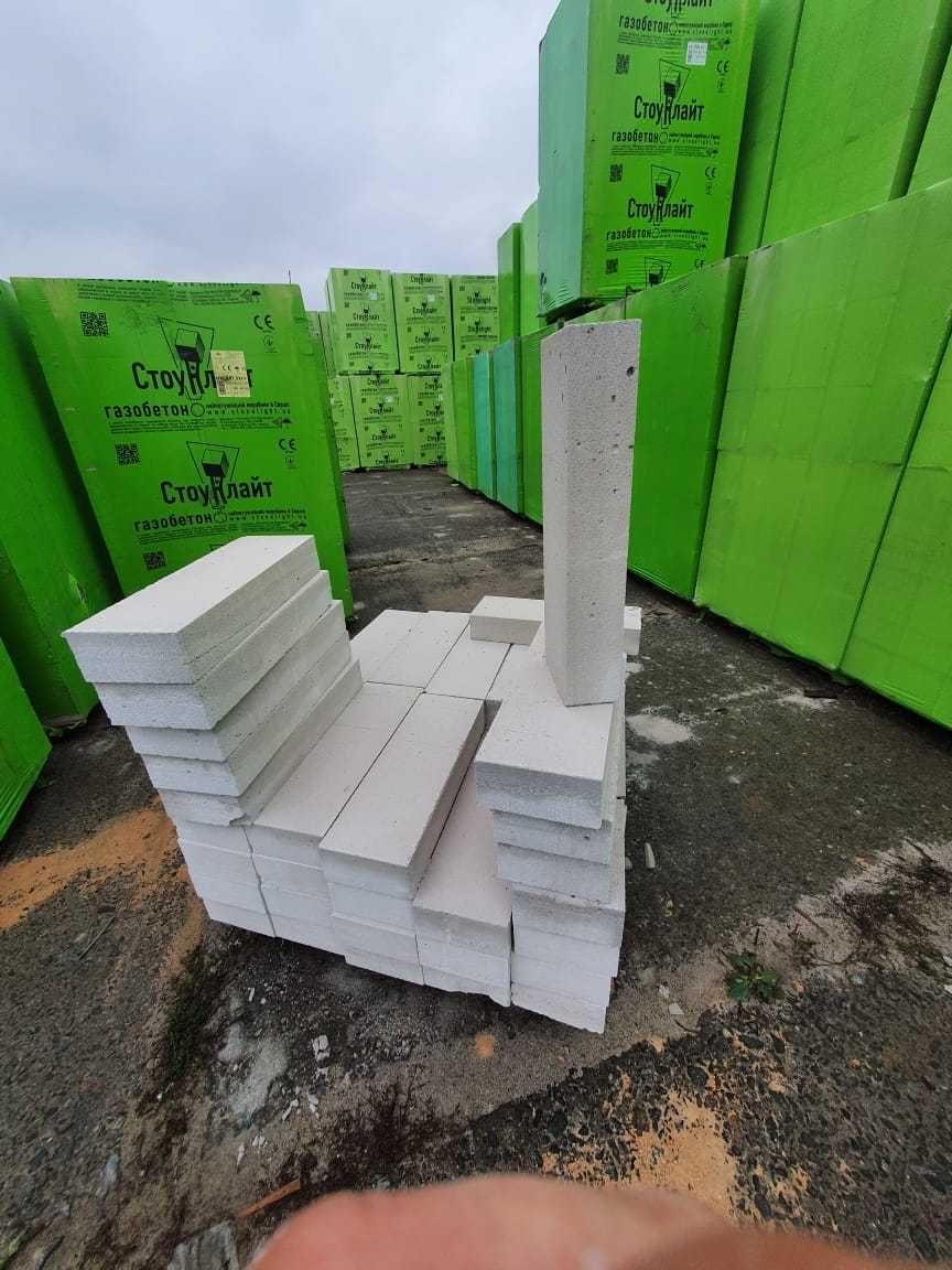 шлакоблок, газоблок, кільця для колодязів, цегла рядова, цемент