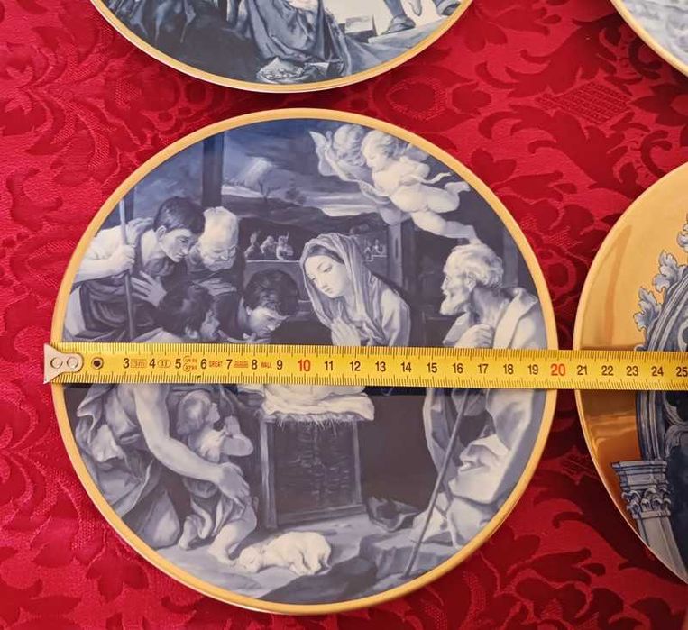 Conjunto de pratos de natal (Coleções Philae)