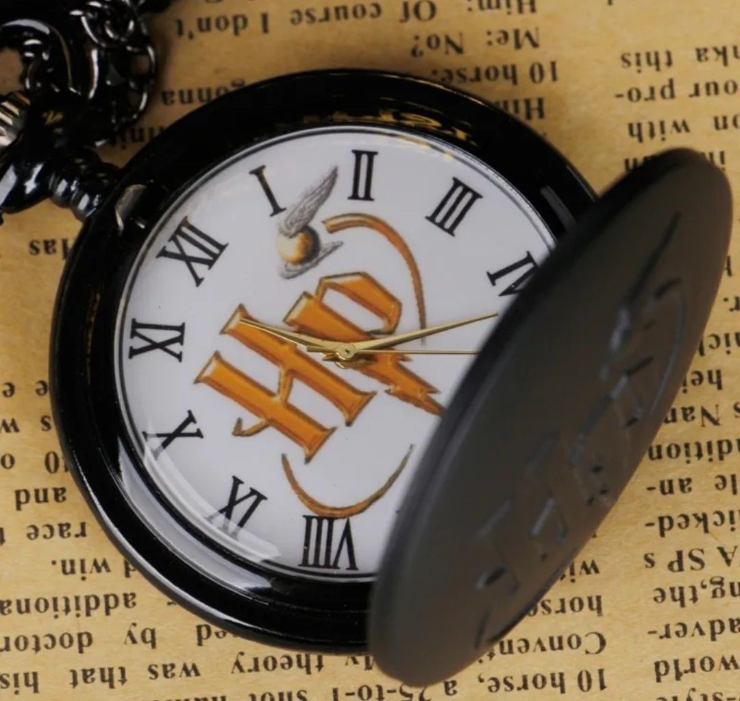 Relógio de bolso Black Harry Potter - Ctt Grátis 48 Horas