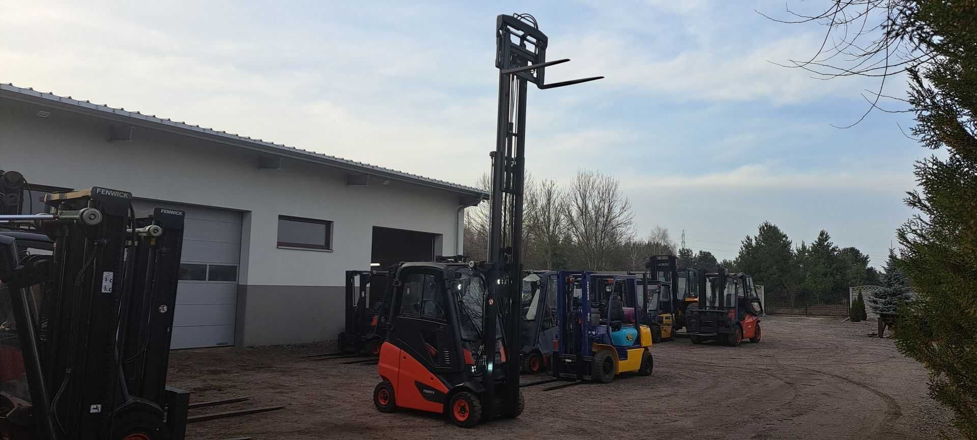 Linde H16T. Triplex 4,62m. Klima/ogrzewanie .Pozycjoner-przesuw.