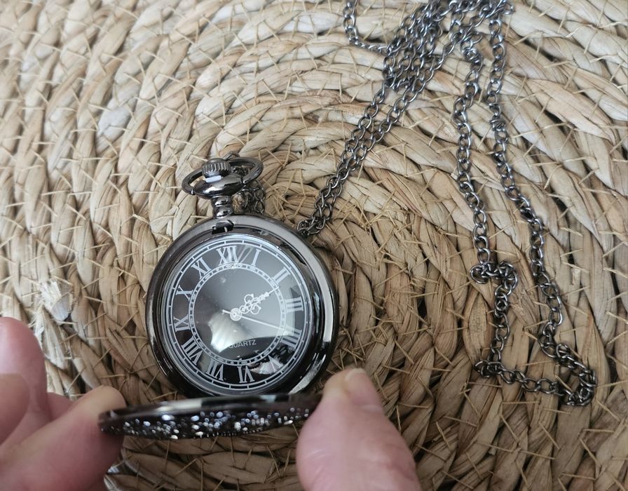 Zegarek Kieszonkowy Steampunk na łańcuszku