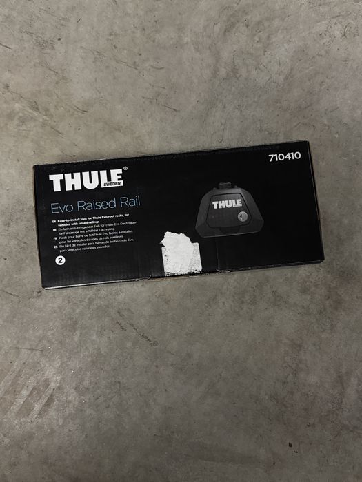 Thule WingBar Evo + Evo Raised Rail