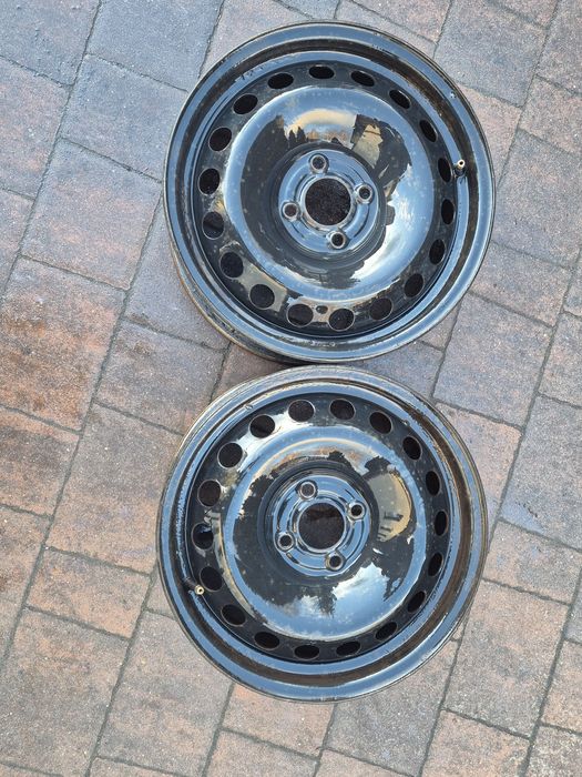 Felgi stalowe 2 szt 15 4×100