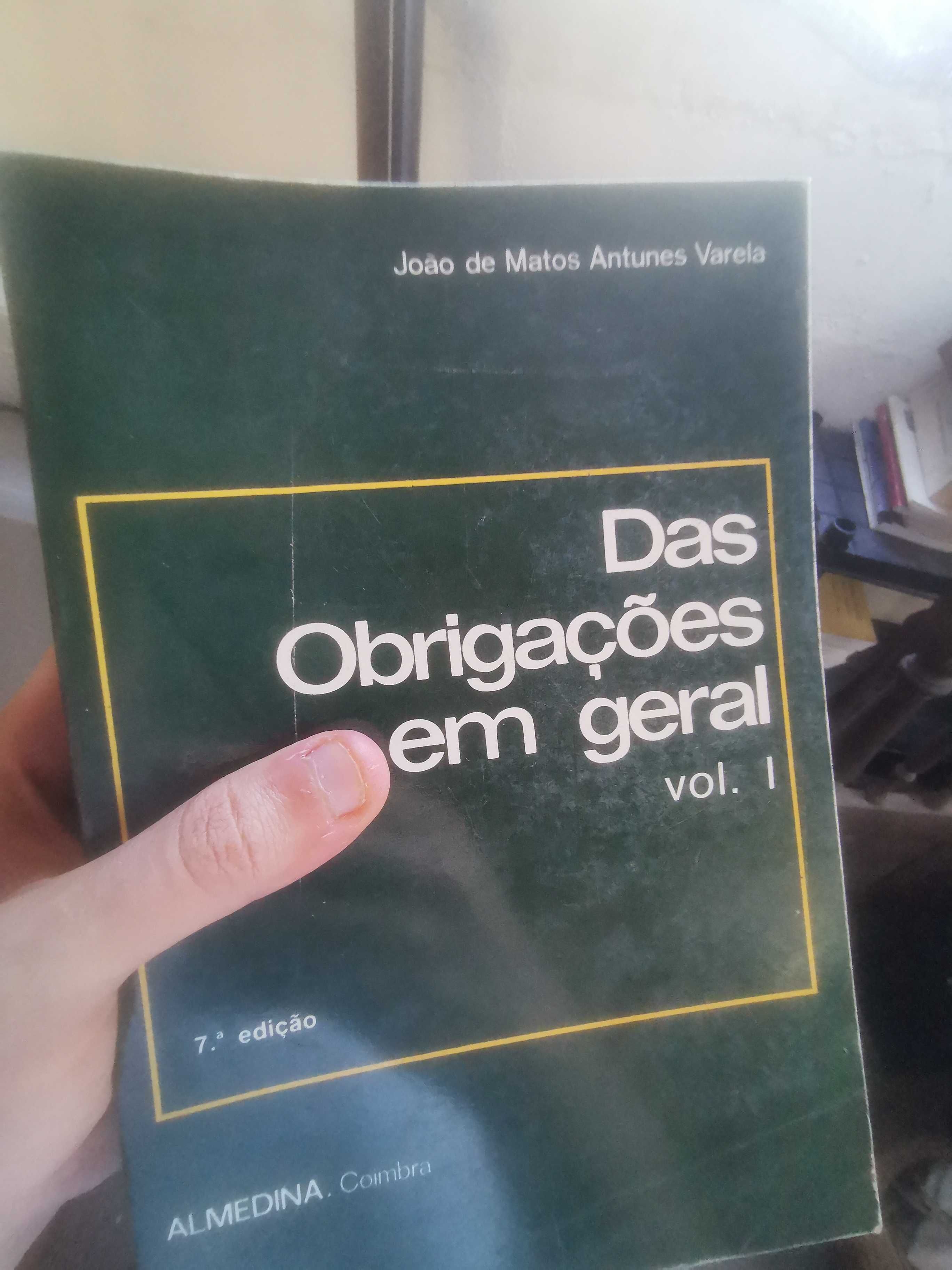 Das Obrigações em Geral - Vol. I
de João de Matos Antunes Varela