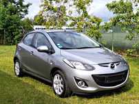 Mazda 2 1.3 Benzyna 2012 rok Bezwypadkowy, Gwarancja pisemna przebiegu.