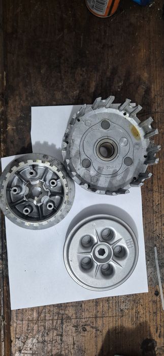 Embraiagem yamaha dtr 125 original, cesto,cepo ,prato de encosto como