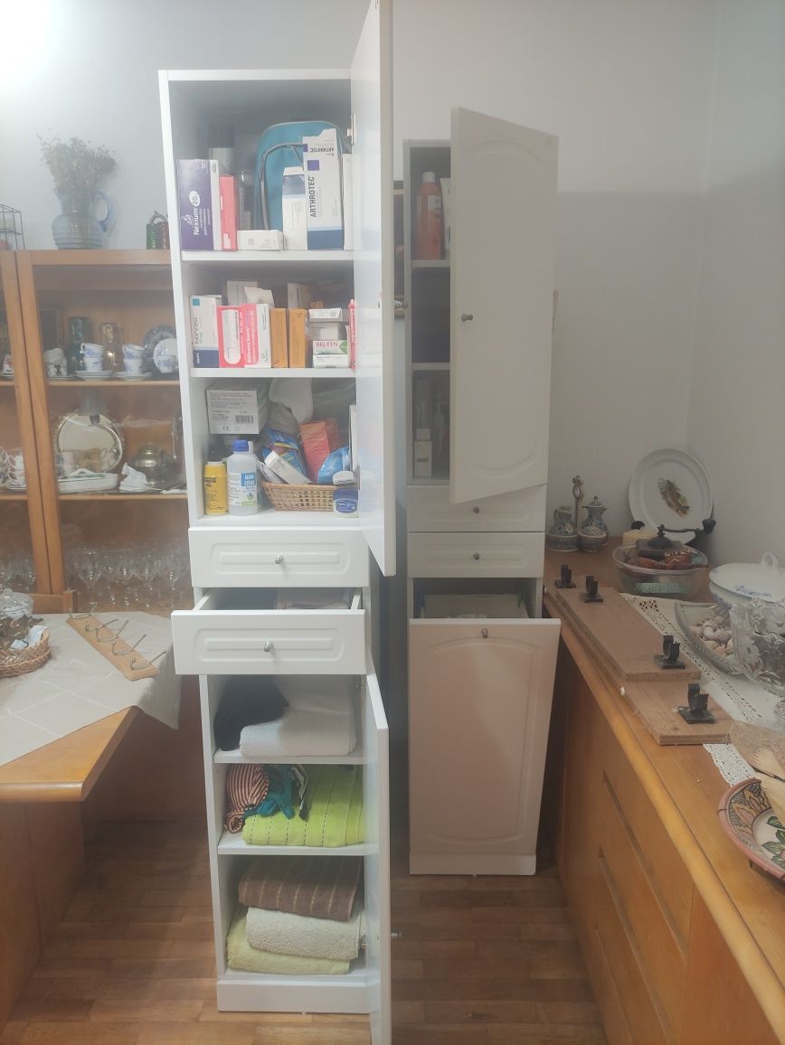 PROMOÇÃO! 2 armários coluna casa de banho